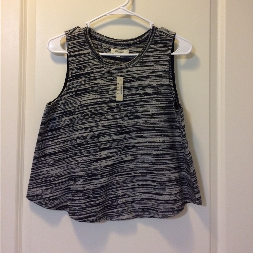[madewell] NWT Space Dyed cotton tank